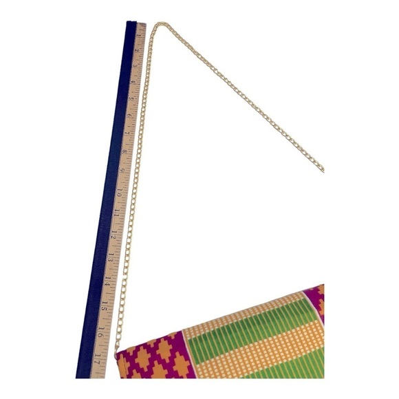 KENTE AFRICAN
ANKARA PRINT
CLUTCH/EVENING BAG - Picture 7 of 8